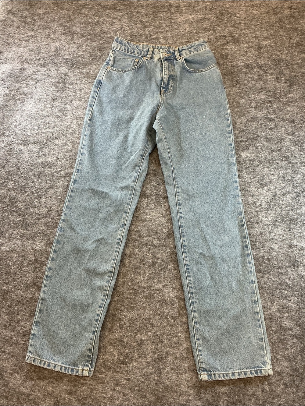 Ragged with Tags Classic Light Blue High-Waist Distressed Jeans Size 26